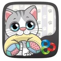 Pillow Cat GO Launcher Theme APK download