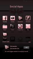 Pink X Pink GO Launcher Theme 截圖 2