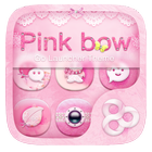 Pink Bow GO Launcher Theme icône