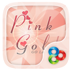 Pink Gold GO Launcher Theme