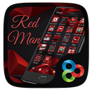 Red Man  Go Launcher Theme APK