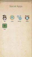 Retro Style GO Launcher Theme screenshot 3