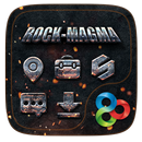 ROCK MAGMA GO Launcher Theme APK