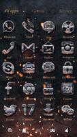 ROCK MAGMA GO Launcher Theme imagem de tela 2