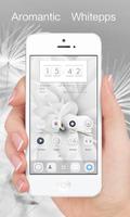 Romantic White GOLauncherTheme poster