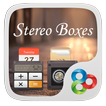 Stereo Boxes GO Launcher Theme