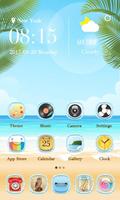Summer Day Go Launcher Theme poster