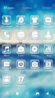 Summer Sea Go Launcher Theme screenshot 3