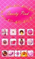 Sweety Pink GO Launcher Theme screenshot 1