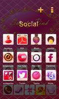 Sweety Pink GO Launcher Theme screenshot 3