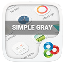 Simple Gray GO Launcher Theme APK