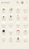 Simple White GO Launcher Theme screenshot 2
