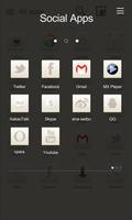 Simple White GO Launcher Theme screenshot 3
