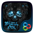 Skull Fire Go Launcher Theme APK