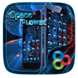 Space Flower GO Launcher Theme icon