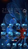 Space Flower GO Launcher Theme Cartaz