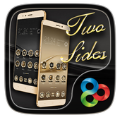 Two Side Go Launcher Theme icon