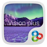 Vision Plus GO Launcher Theme أيقونة