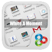 White A Moment GO Theme