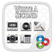 WhiteASecond Go Launcher Theme