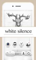 White Silence GOLauncherTheme penulis hantaran