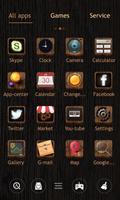 Wood Go Launcher Theme screenshot 1