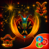 Motyw Fire Dragon Launcher ikona