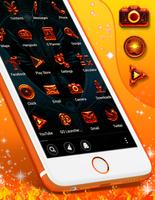 Fire Dragon Launcher Theme স্ক্রিনশট 1