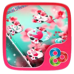 Blooming Flowers Launcher Theme APK download