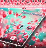Blooming Flowers Launcher Theme syot layar 1