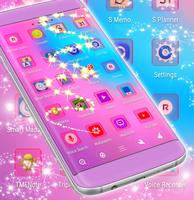 Pink Heart Launcher Ekran Görüntüsü 3