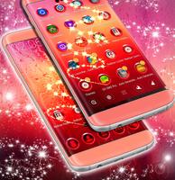 Free Launcher Pink Rain capture d'écran 1