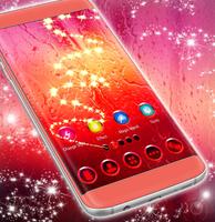 برنامه‌نما Free Launcher Pink Rain عکس از صفحه