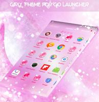 Girly Theme for GO Launcher Ekran Görüntüsü 3