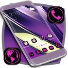 Glossy Purple Launcher Theme icon