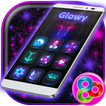 ”Neon Glow Launcher Theme
