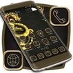 ”Gold Dragon Launcher Theme