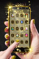 Gold Dragon Launcher Theme syot layar 1