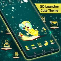 موضوع لطيف إلى عن على Launcher الملصق