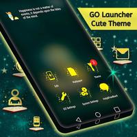 موضوع لطيف إلى عن على Launcher تصوير الشاشة 2