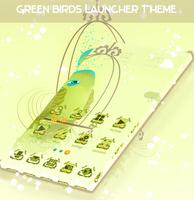 Green Birds Launcher Theme capture d'écran 1