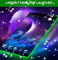 Lasers Theme for Launcher capture d'écran 1