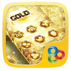 Glitter and Gold Launcher APK download
