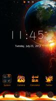 Magma GO Launcher Theme poster