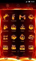 Magma GO Launcher Theme screenshot 1