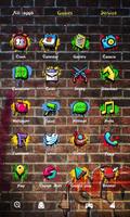 Graffiti GO Launcher Theme Ekran Görüntüsü 2