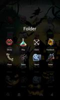Halloween Dynamic Go Launcher Theme capture d'écran 3