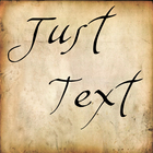 Just Text-icoon