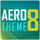 AERO 8 GO Launcher Theme ไอคอน