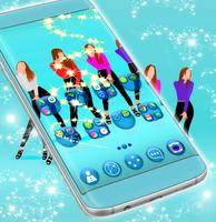 Kpop Theme Launcher تصوير الشاشة 2